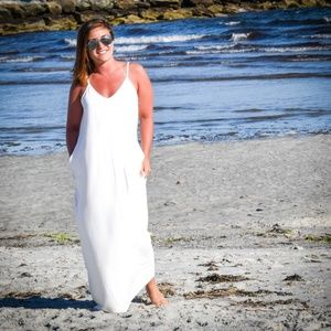 Zenana Maxi Dress with Pockets